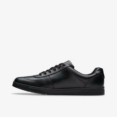 Disco Pace Youth Black Leather
