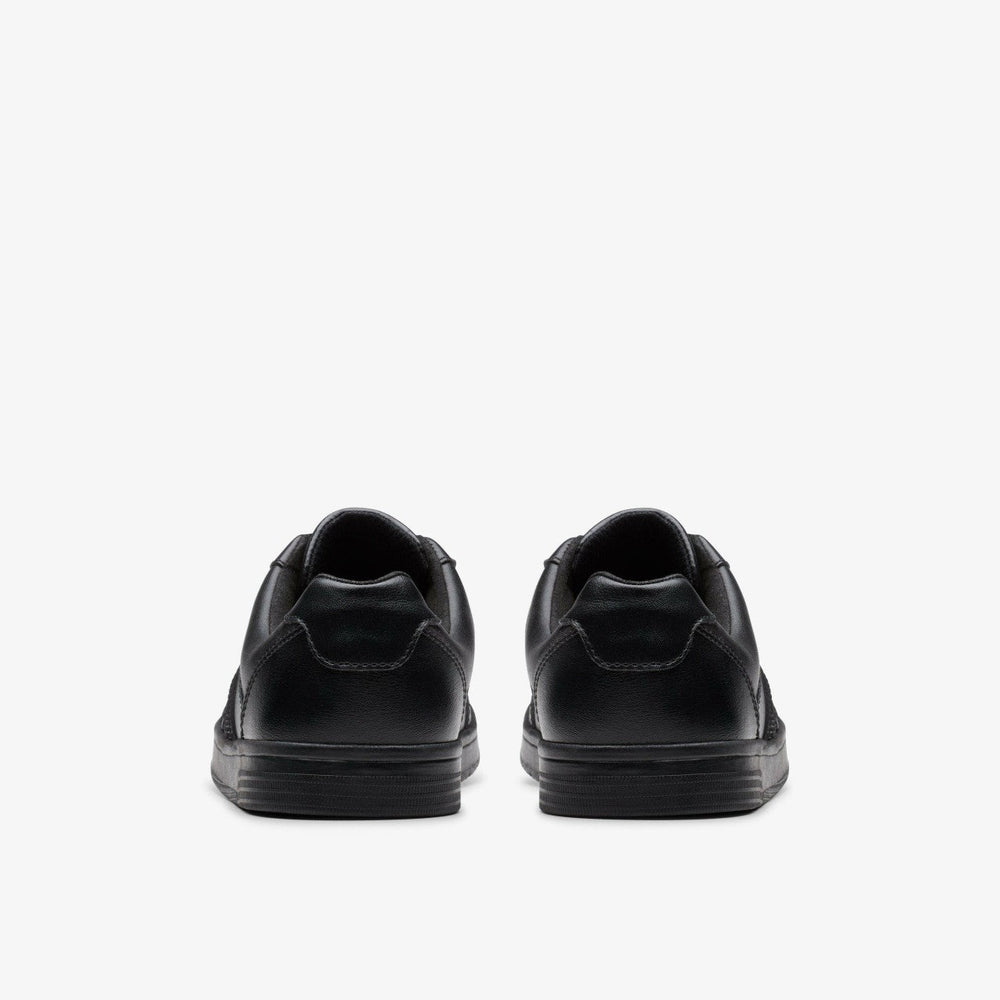 Disco Pace Youth Black Leather