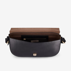 Baguette Dress Black Leather