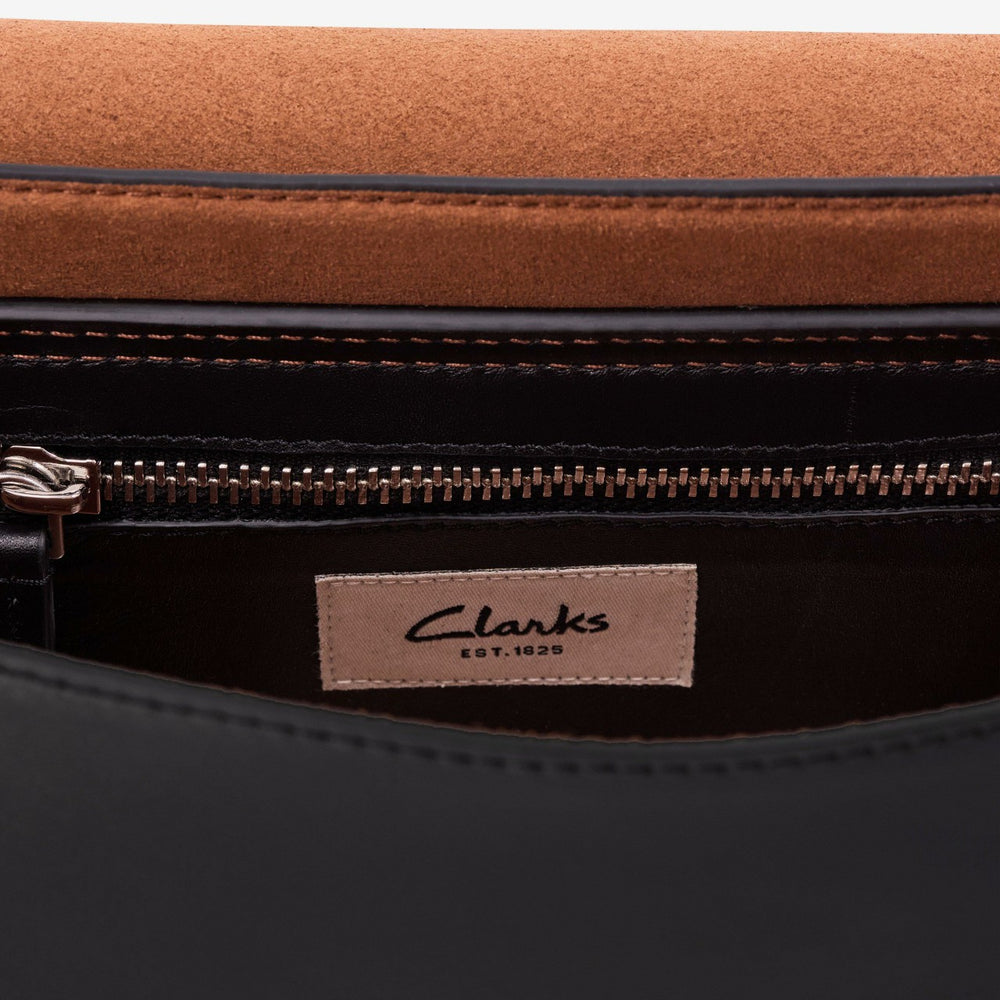 Baguette Dress Black Leather