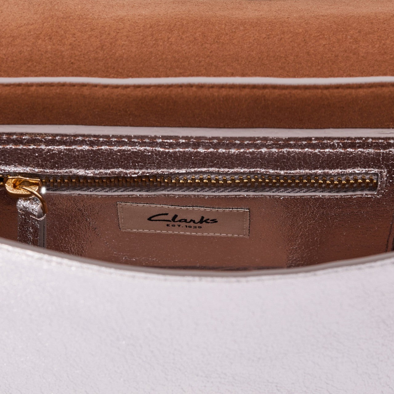 Baguette Dress Silver Leather