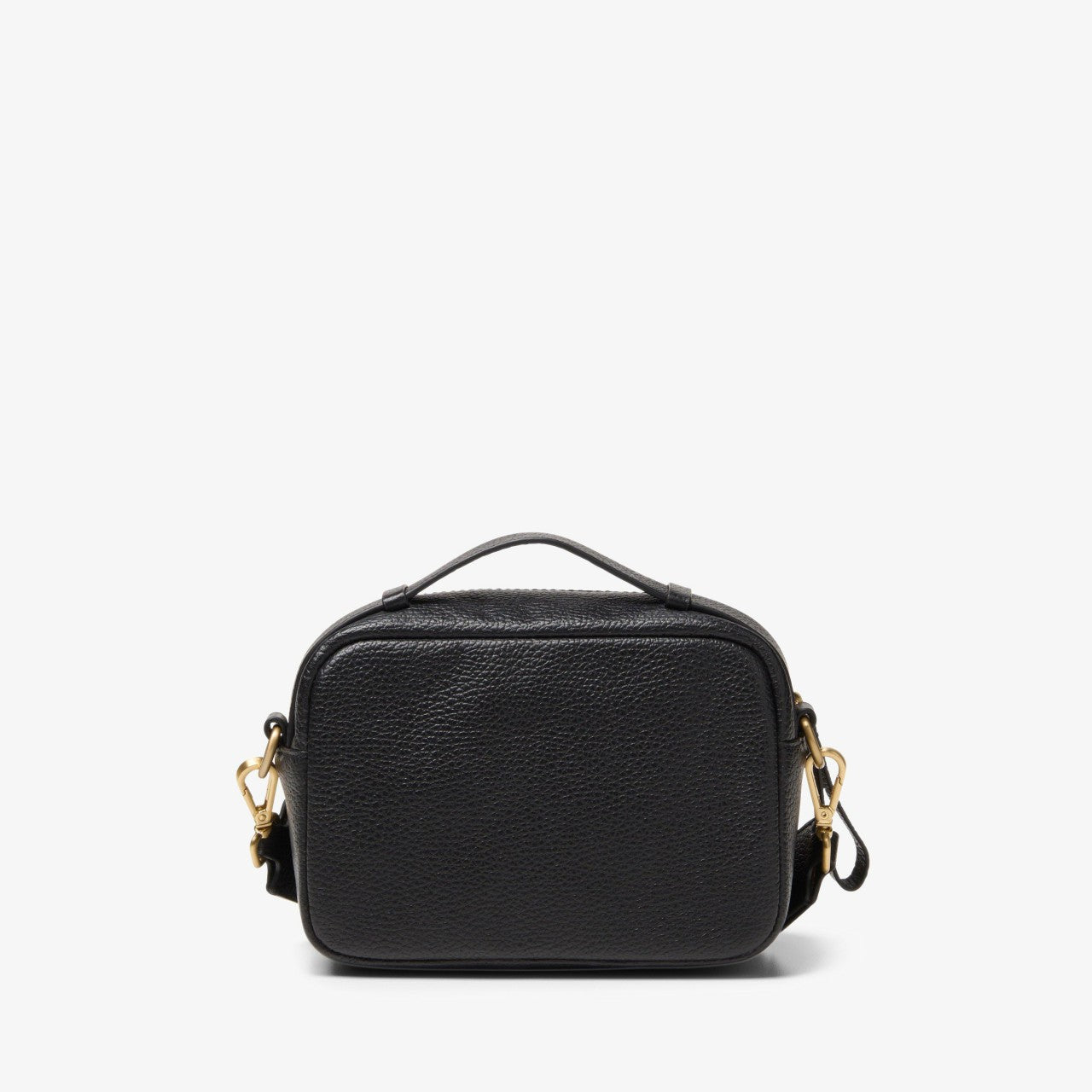 Camera Cross Black Leather