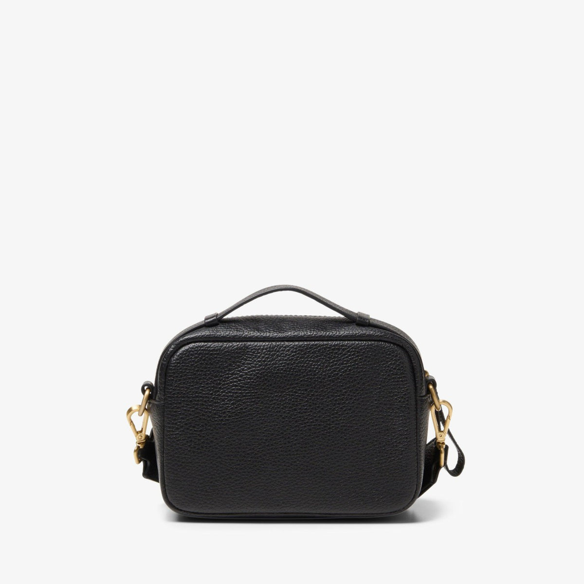 Camera Cross Black Leather