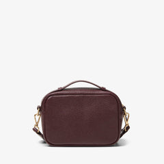 Camera Cross Burgundy Leather