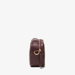 Camera Cross Burgundy Leather
