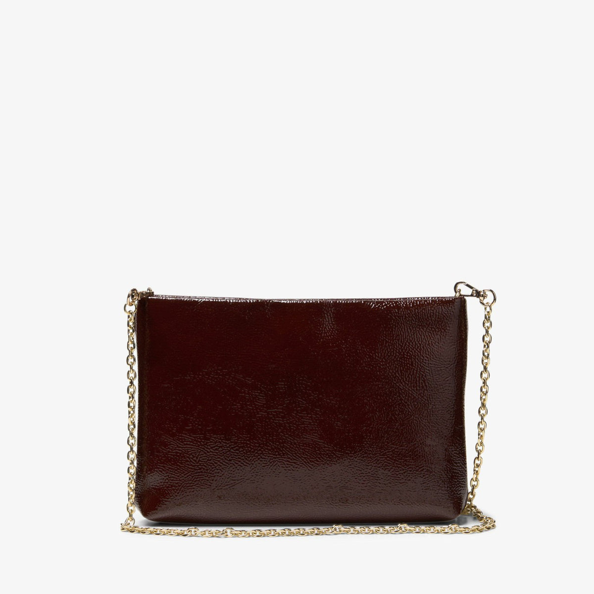 Dress Pouch Burgundy Patent