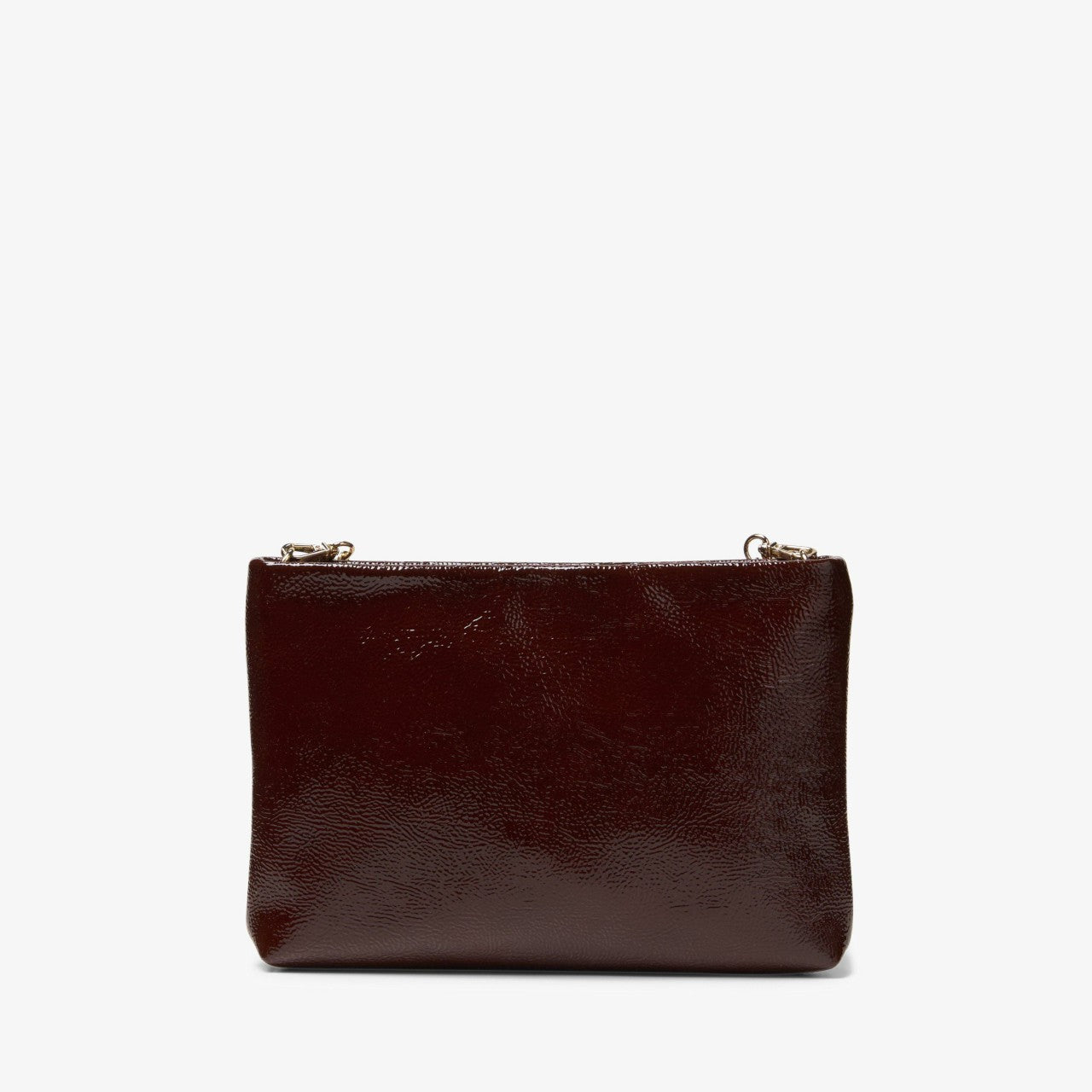 Dress Pouch Burgundy Patent