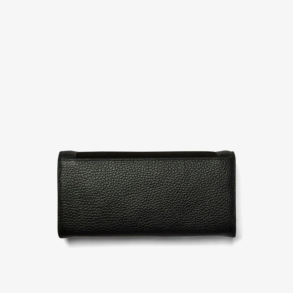 Casual Purse Black Suede