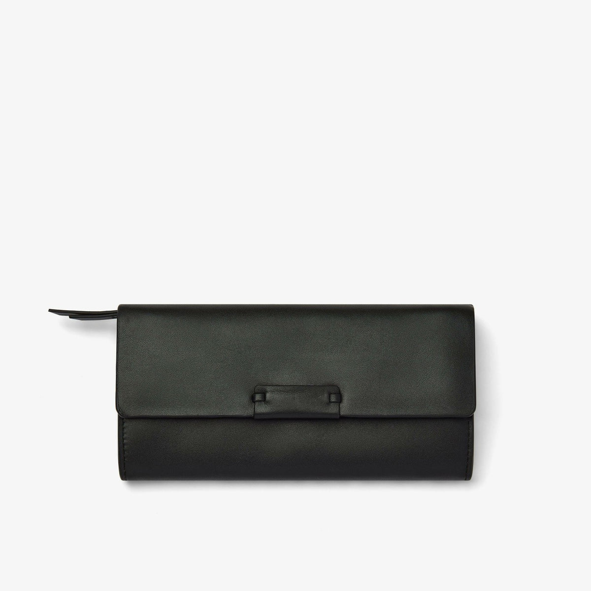 Dress Purse Black Leather