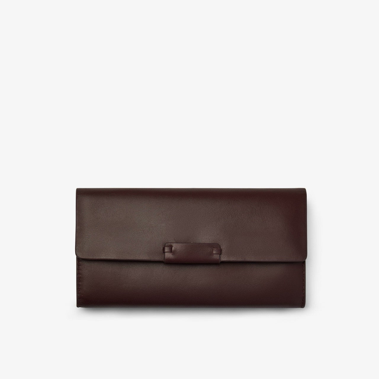 Dress Purse Burgundy Leather