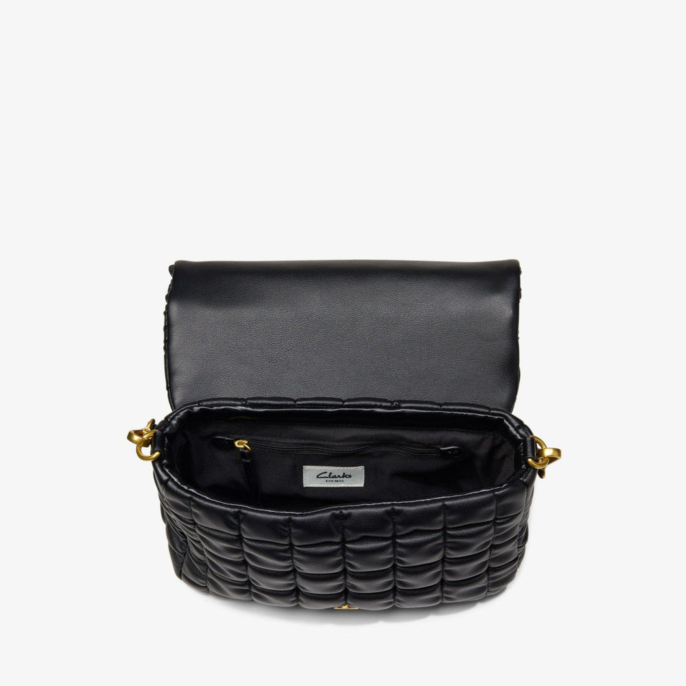 Quilted Cross Black