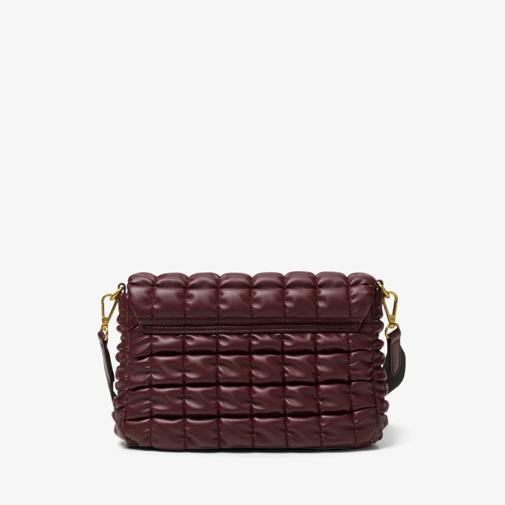 Quilted Cross Burgundy
