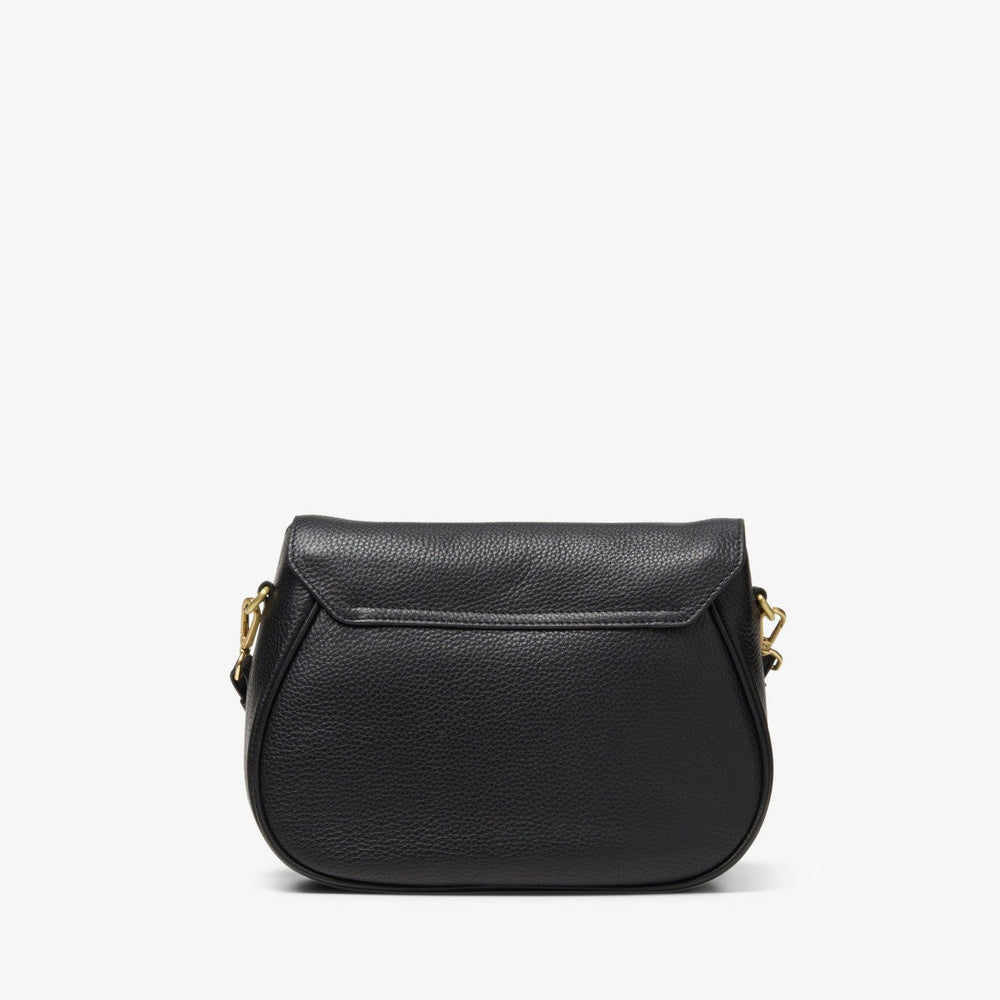 Utility Saddle Black Leather