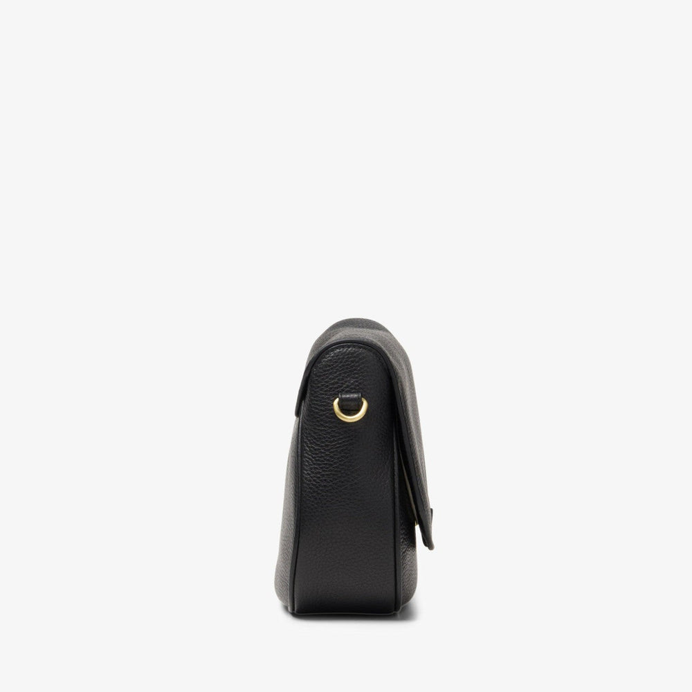 Utility Saddle Black Leather