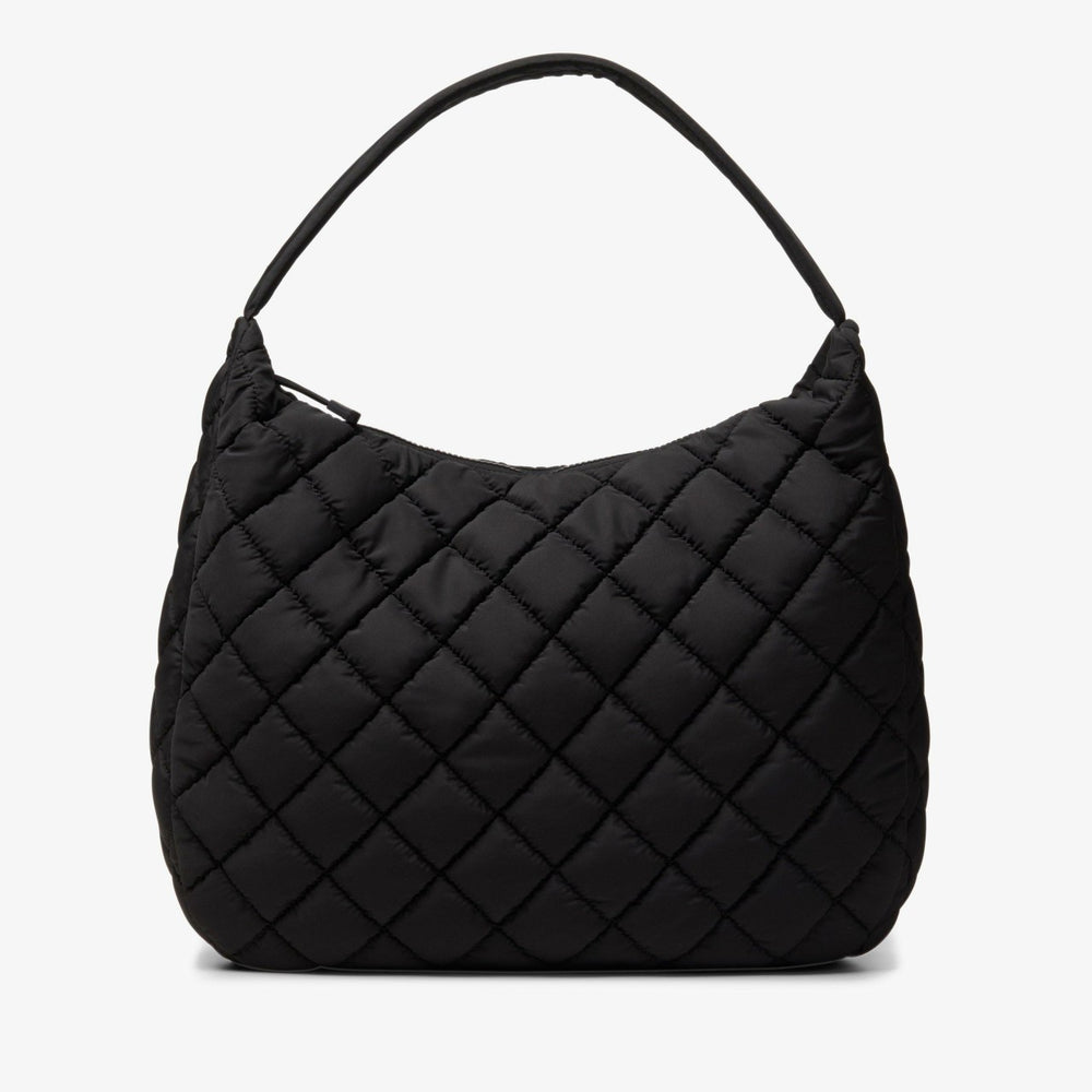 Quilted Tote Black