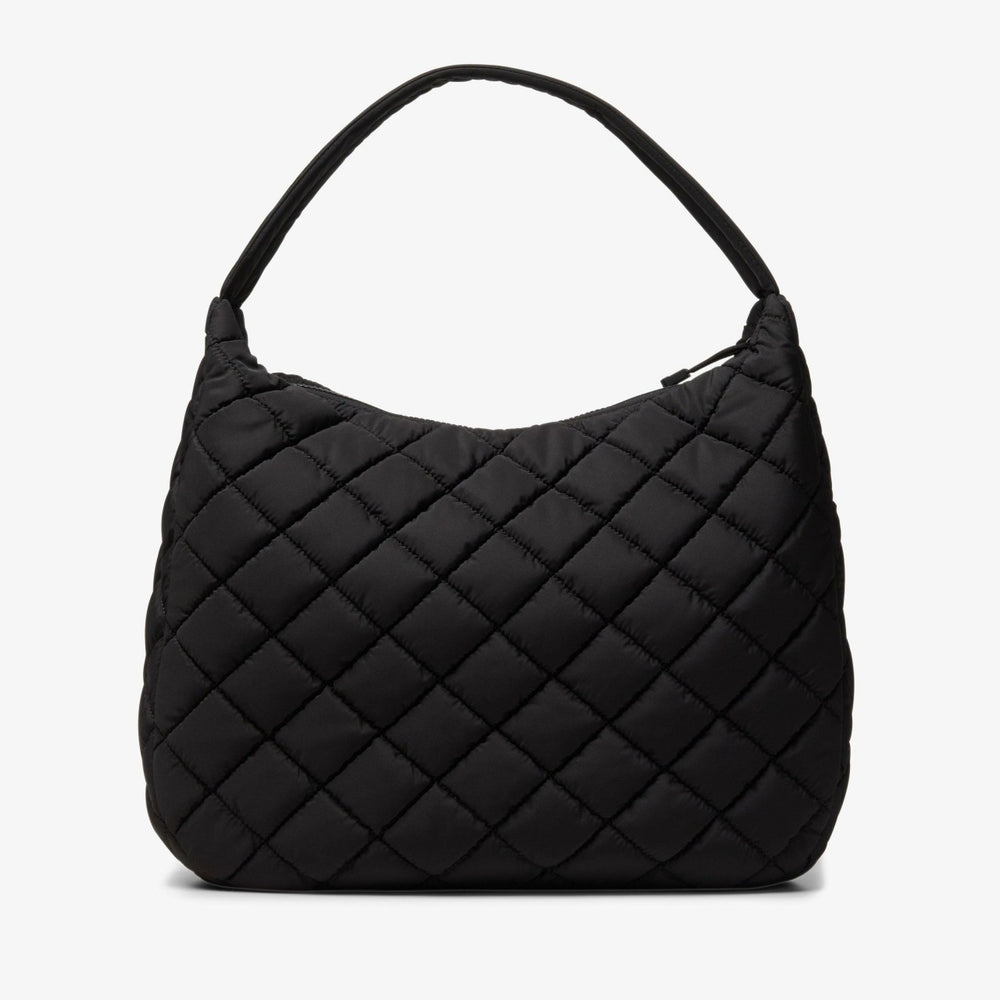 Quilted Tote Black