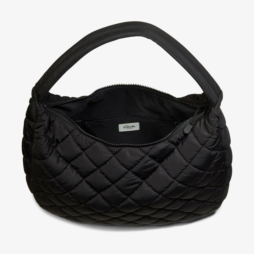 Quilted Tote Black