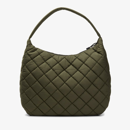 Quilted Tote Olive
