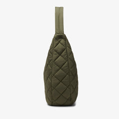 Quilted Tote Olive