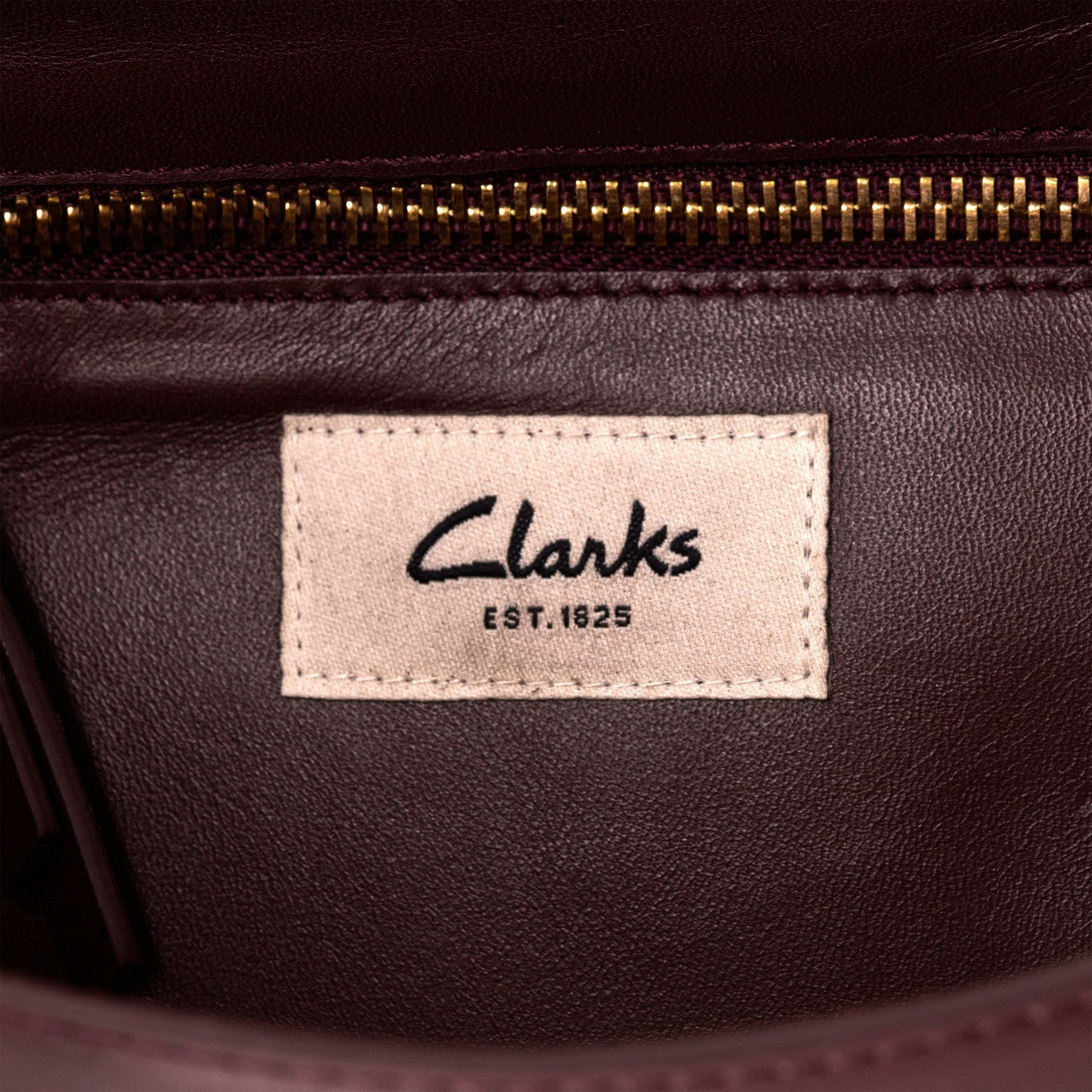 Twist Midi Burgundy Leather