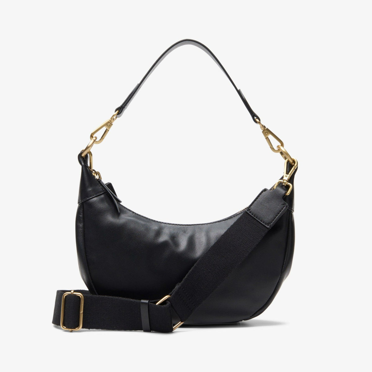 Willow Moon Mini Black Leather