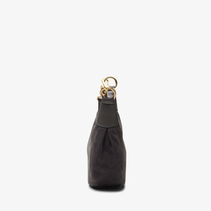 Willow Moon Mini Dark Grey Suede