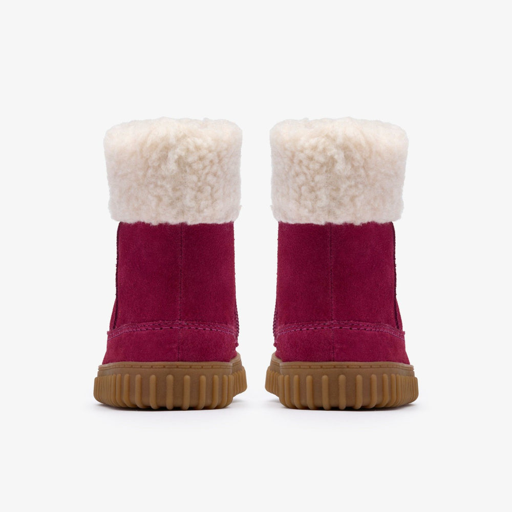 Cove Snug Toddler Berry Suede