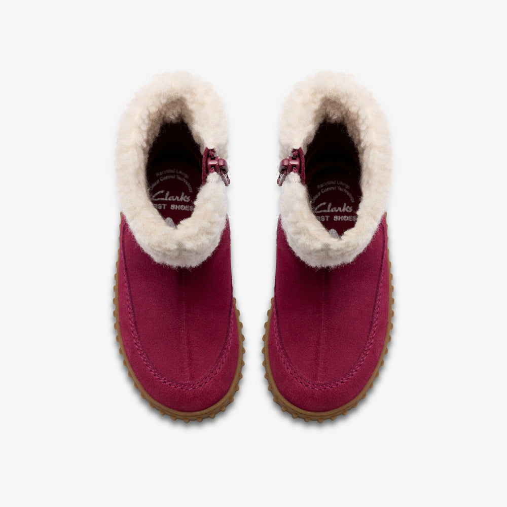 Cove Snug Toddler Berry Suede
