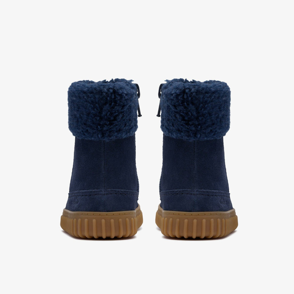 Cove Snug Toddler Navy Suede