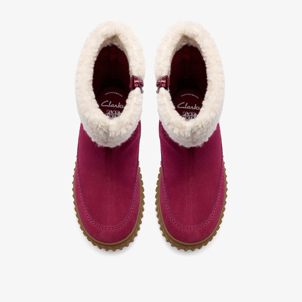 Cove Snug Kid Berry Suede