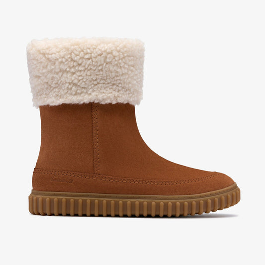 Cove Snug Kid Tan Suede