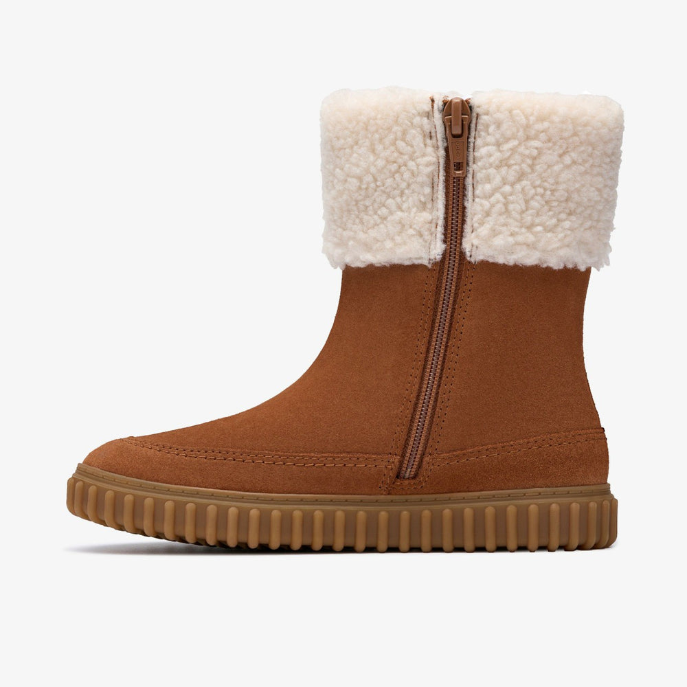 Cove Snug Kid Tan Suede