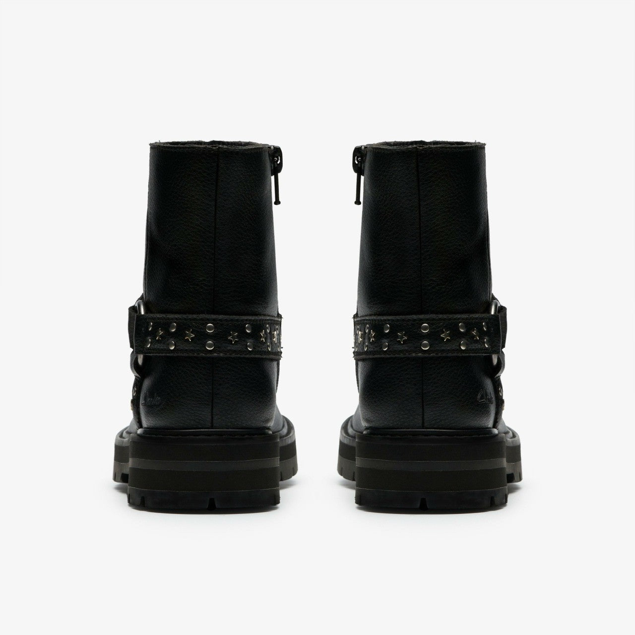 Prague Shine Kid Black Leather