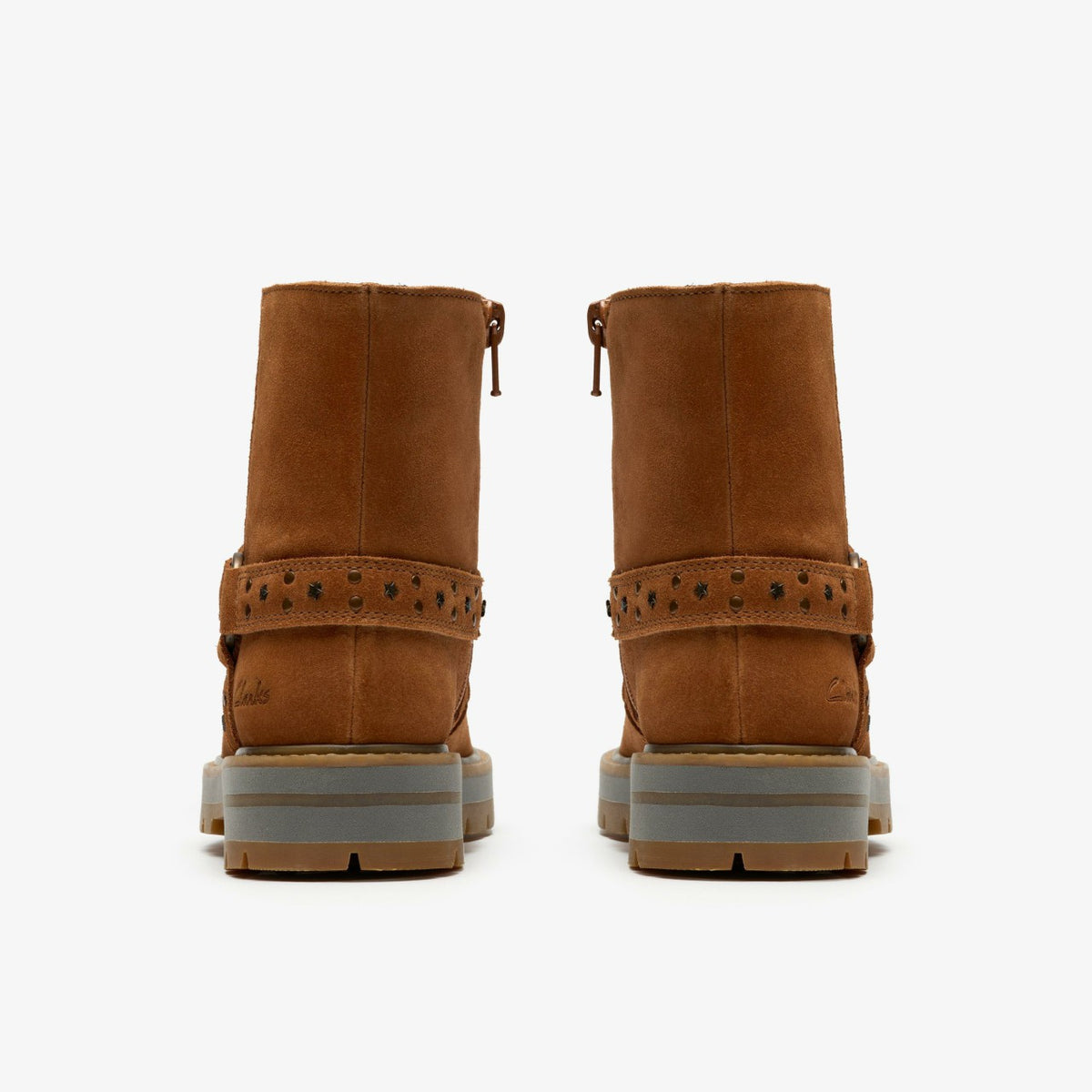 Prague Shine Kid Tan Suede