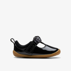 Roamer Trim Toddler Black Patent