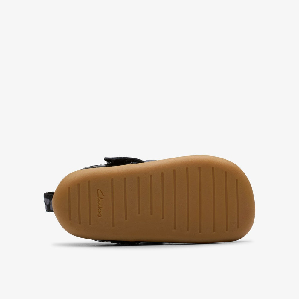 Roamer Trim Toddler Black Patent