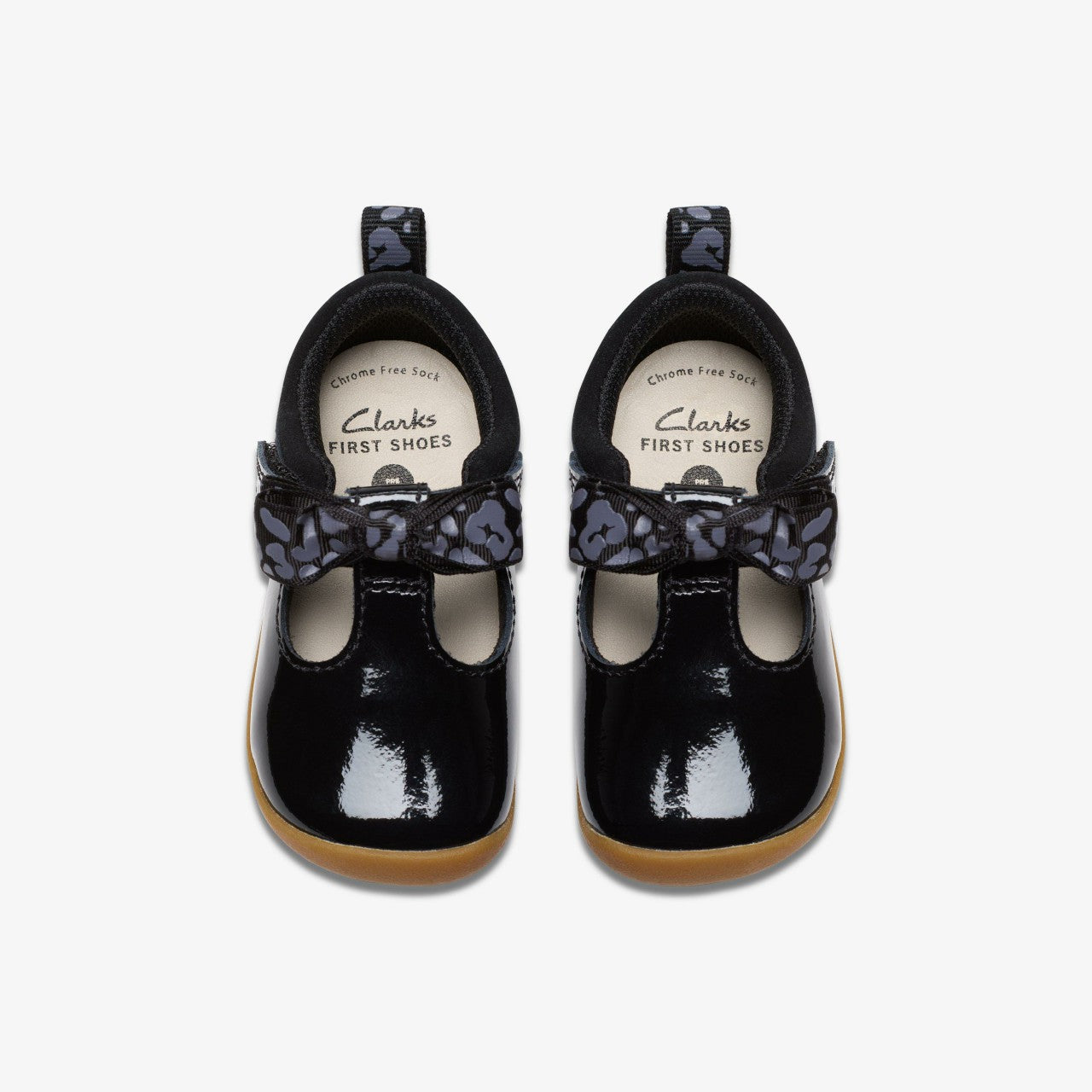 Roamer Trim Toddler Black Patent