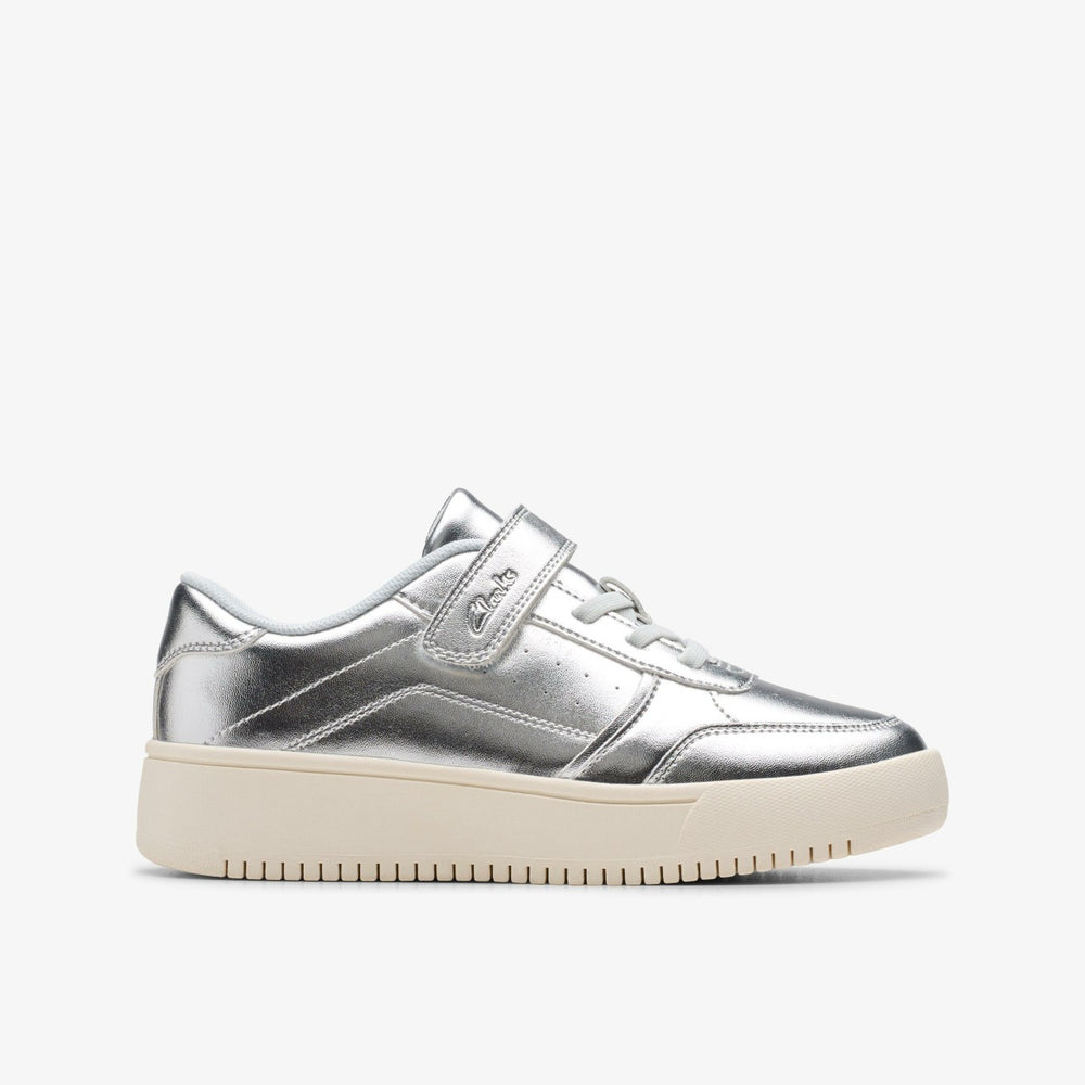 Barley Step Kid Silver Metallic