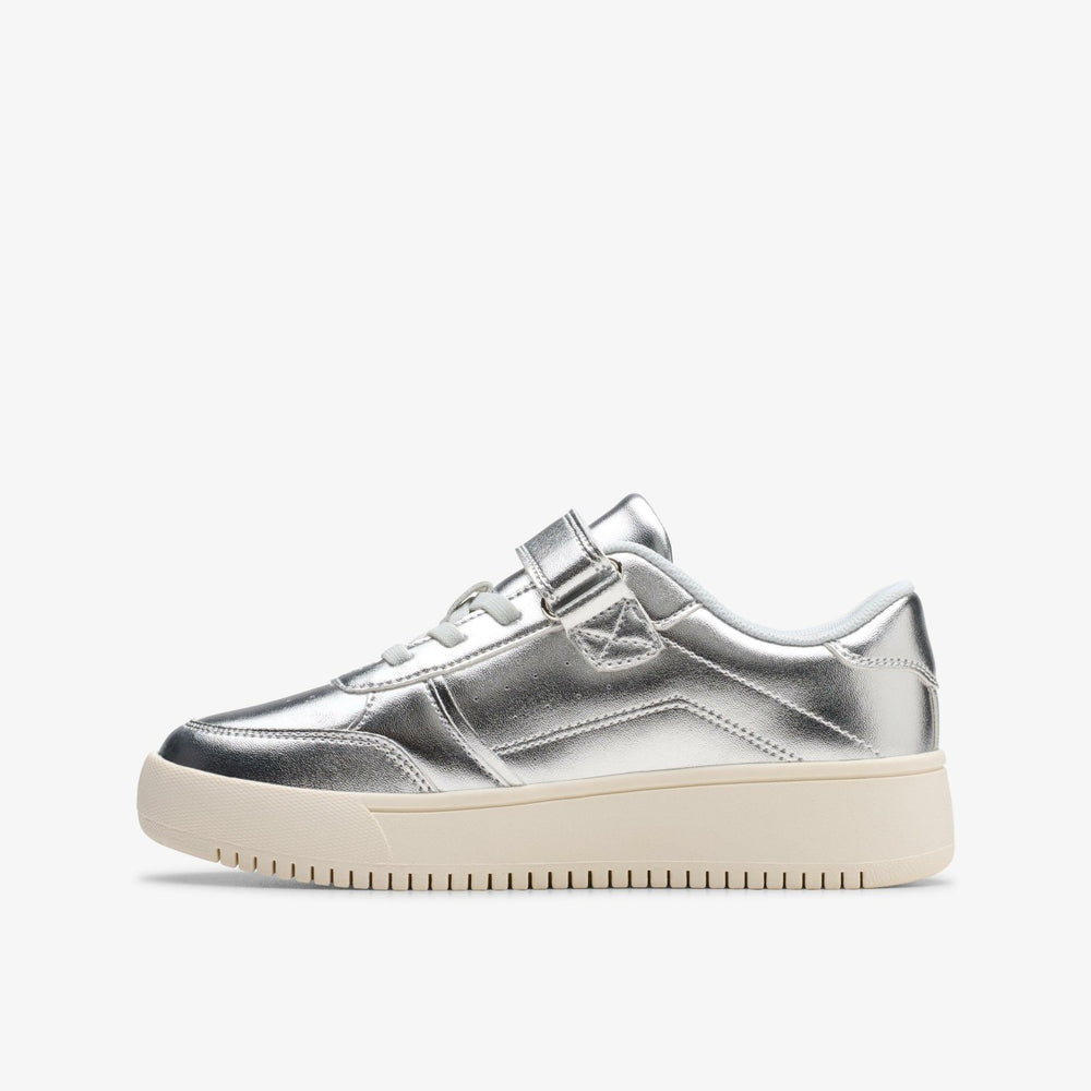 Barley Step Kid Silver Metallic