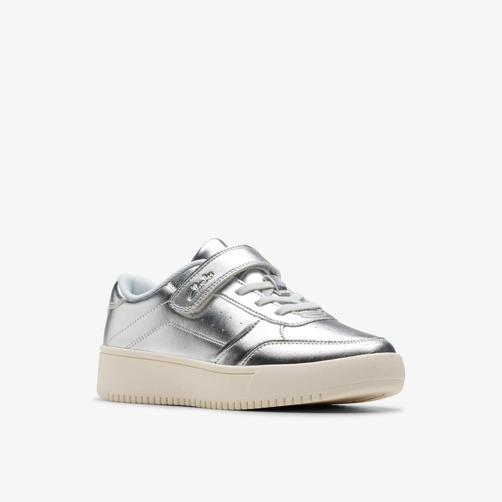 Barley Step Kid Silver Metallic