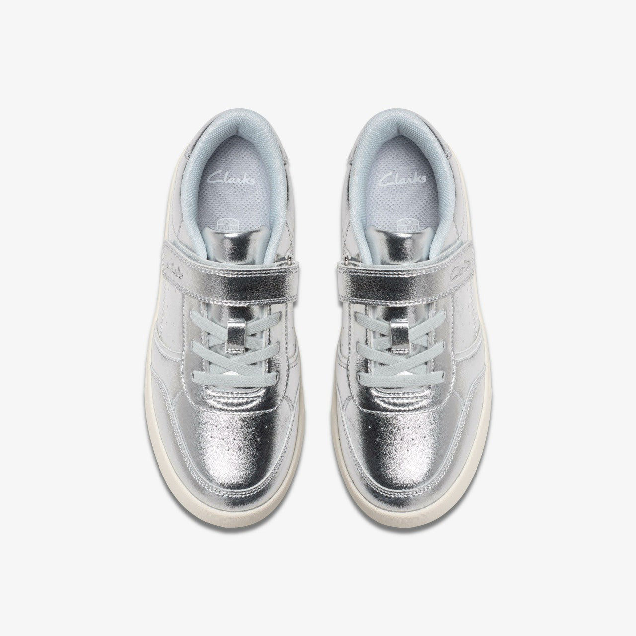 Barley Step Kid Silver Metallic