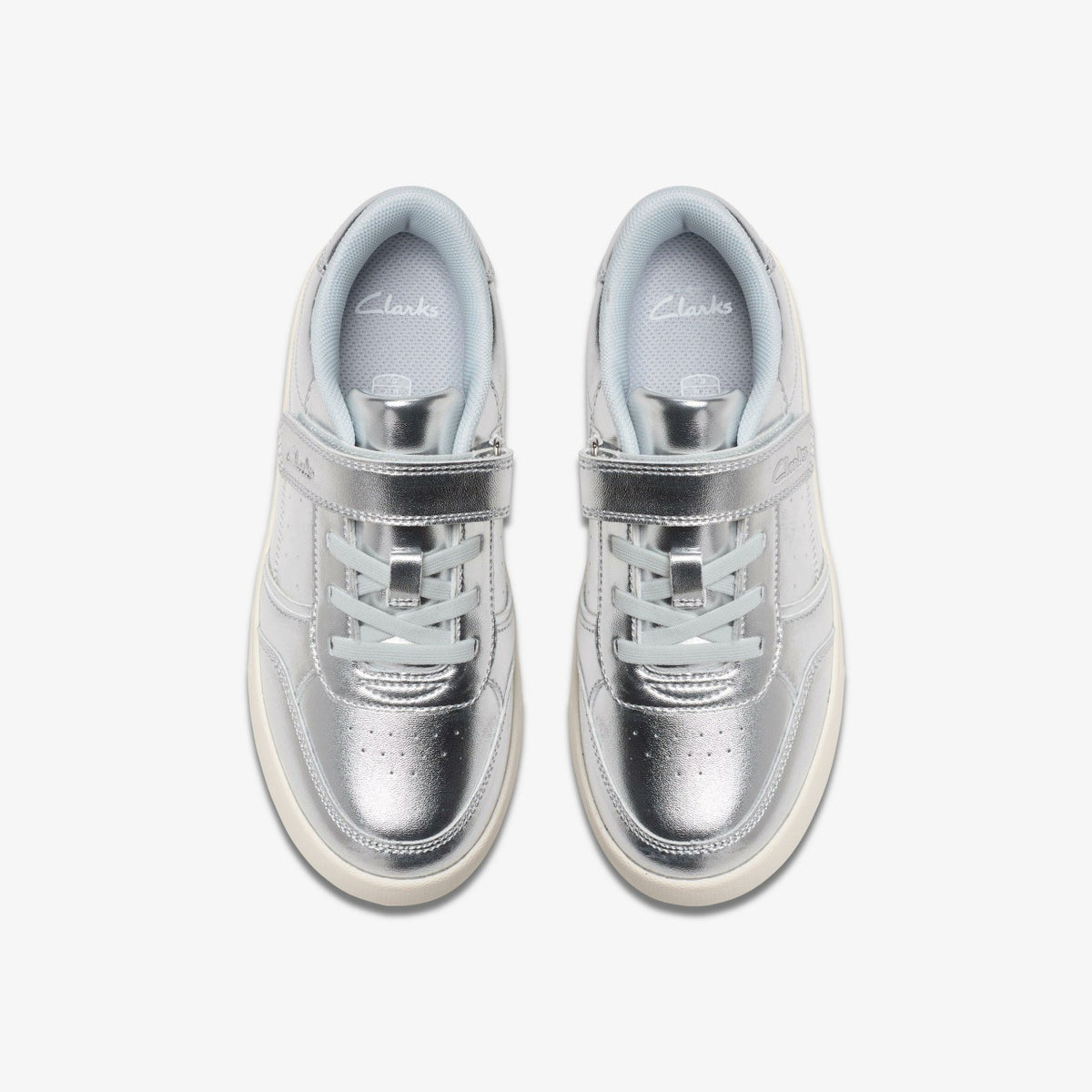 Barley Step Kid Silver Metallic