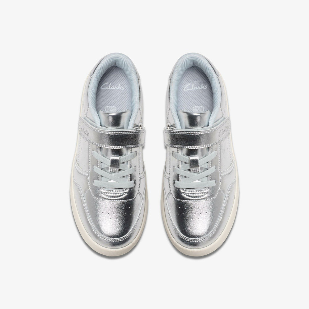 Barley Step Kid Silver Metallic