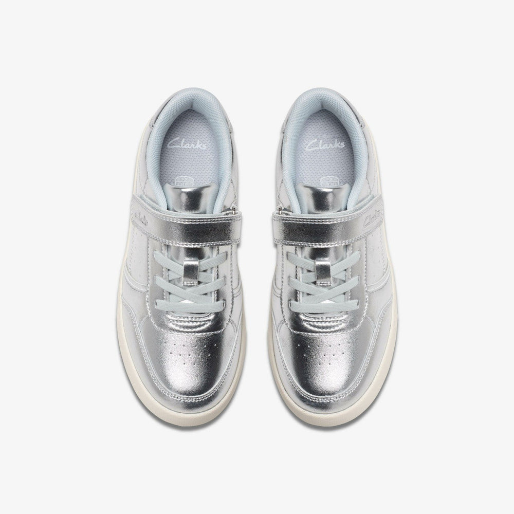 Barley Step Kid Silver Metallic