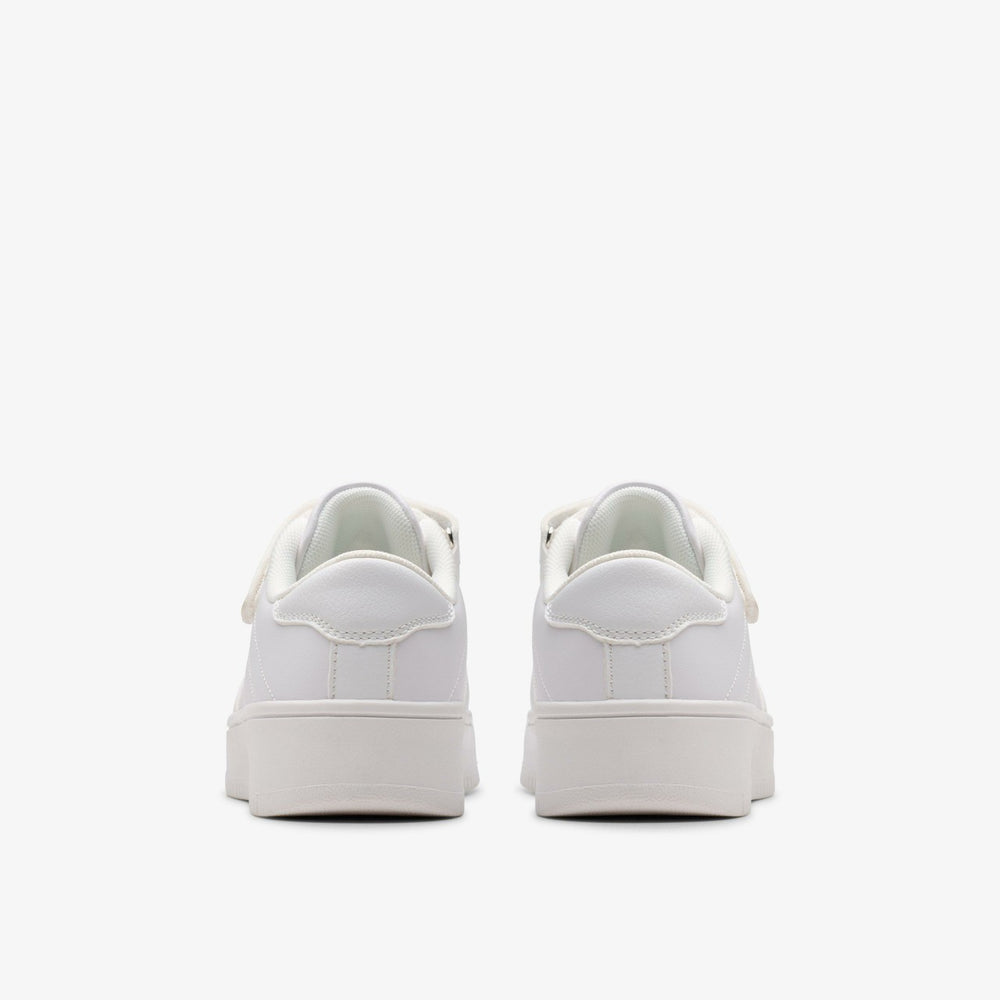 Barley Step Kid White/White