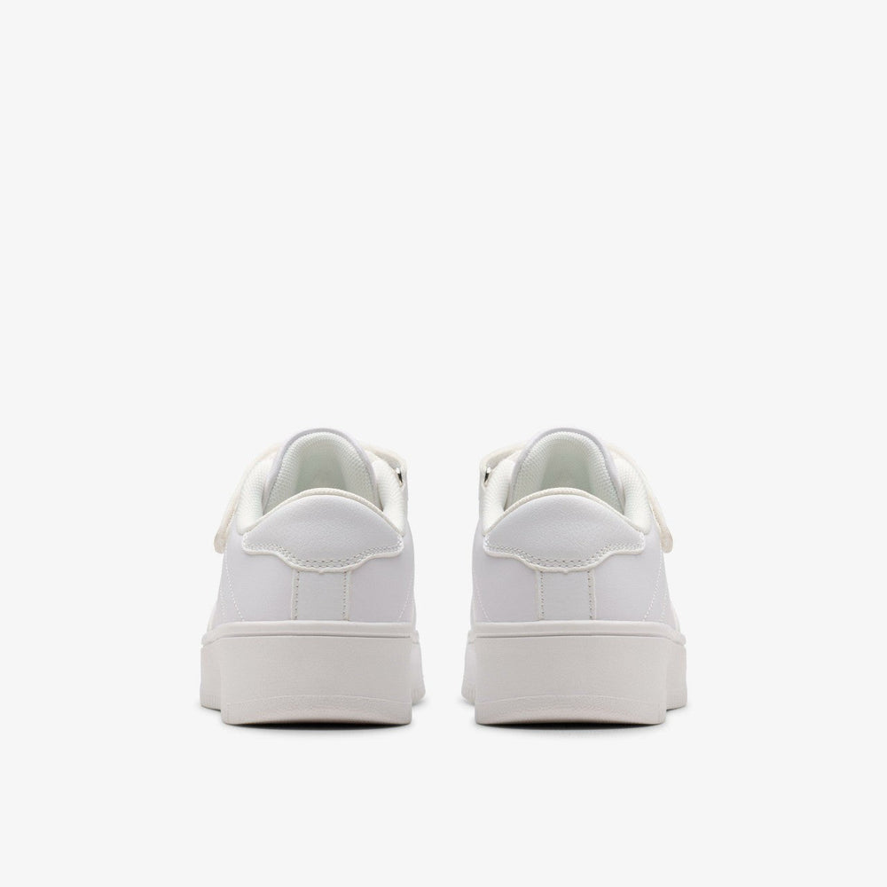 Barley Step Kid White/White