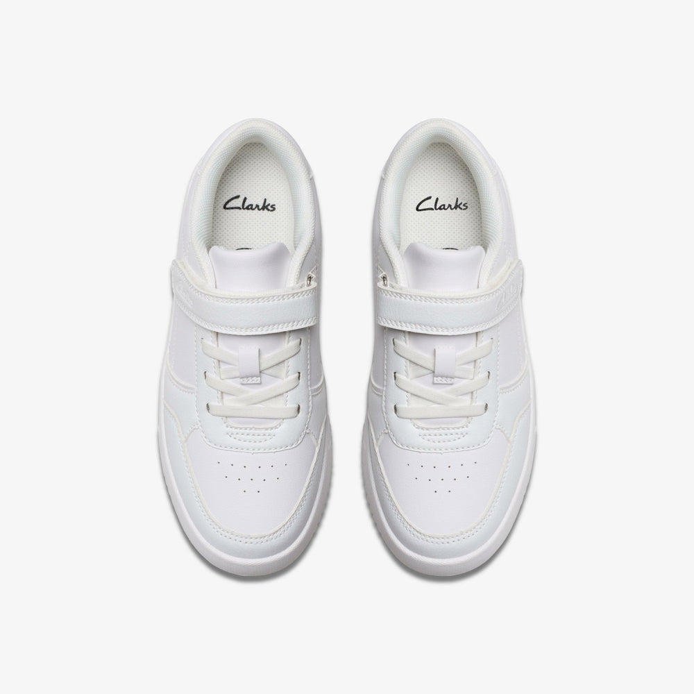 Barley Step Kid White/White