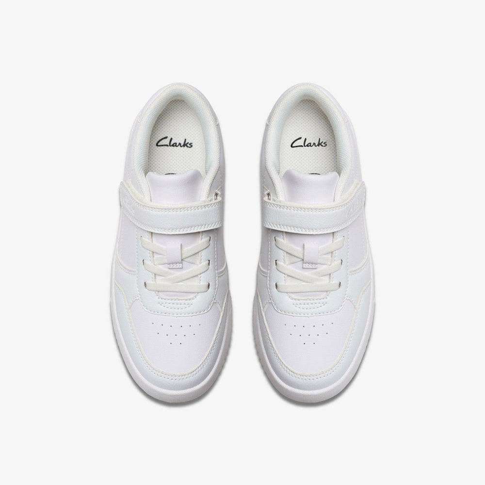 Barley Step Kid White/White
