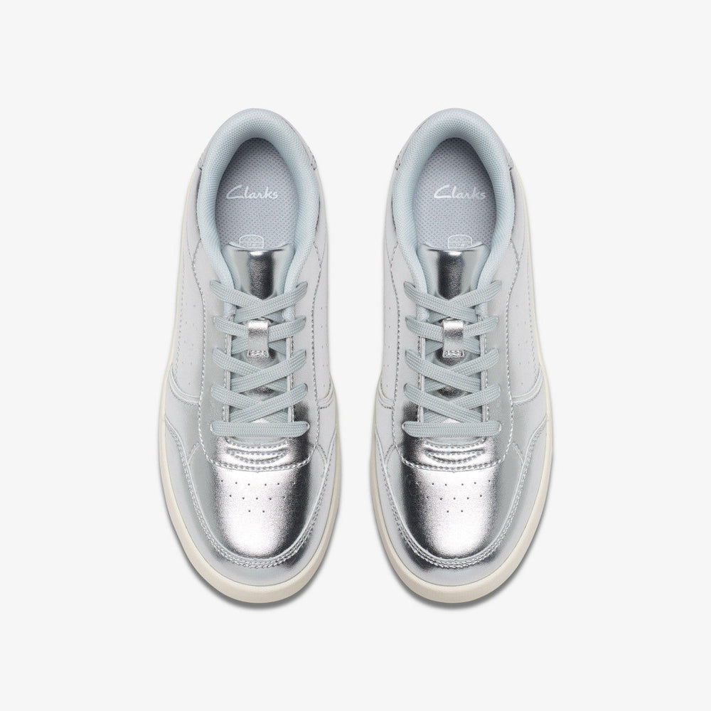 Barley Step Youth Silver Metallic