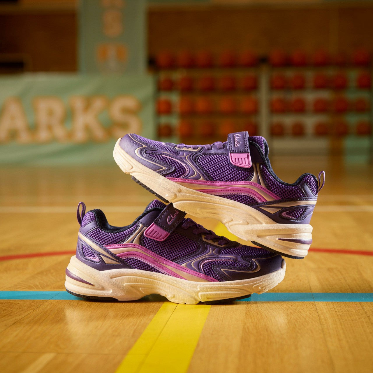 Crafton Move Kid Purple Combination